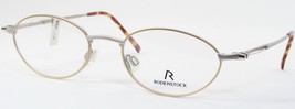 Vintage Rodenstock R 2553 F Silber / Blass Gold Brille Brillengestell 48... - £75.54 GBP