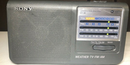 Sony ICF-36 Portable 4 Band Radio. - £14.45 GBP