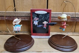 Hallmark Keepsake Ornaments 1993 Hang-Togethers Popping Good Times 2 Pie... - $14.97