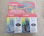 Canon BCI-Black &amp; BCI-Color Ink Cartridges w/FREE Fun Software--FREE SHI... - $19.75