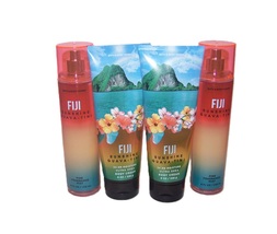 Bath &amp; Body Works Fiji Sunshine Guava-tini Fine Fragrance Mist &amp; Body Cream Set - £34.69 GBP