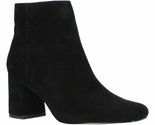 Bella Vita Women Block Heel Ankle Booties Wilma Size US 9W Black Suede - £31.32 GBP