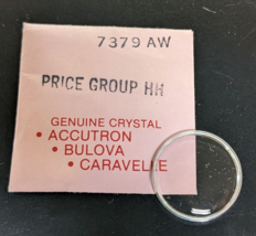 NEW Genuine Bulova Accutron Watch Crystal Part# 7379 AW - £31.27 GBP