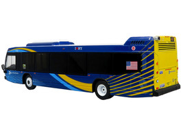 Nova Bus Lf Sd Transit Bus Mta New York City Mta Ny Q3 Jfk Airport Limited Editio - £49.85 GBP