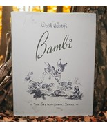 Walt Disneys Bambi The Sketchbook HC DJ Series 1st Edition 1997 Printed ... - €112,09 EUR