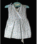 1940s Nanette Babe frock Dress Size 12m Some TLC Adorable Feedsack Type ... - £26.84 GBP