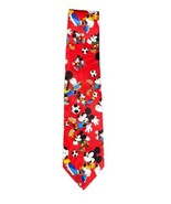 Disney Mickey Unlimited Men&#39;s Tie by Blancine Soccer Sports Mickey Mouse... - $12.24 CAD
