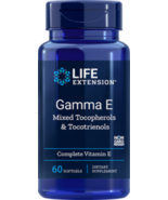 3 BOTTLES SALE Life Extension Gamma E Mixed Tocopherols &amp; Tocotrienols 6... - $73.00