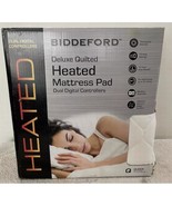 Biddeford Deluxe Queen Quilted Heated Electric Mattress Pad Dual Control... - $994.33 MXN