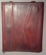 Vintage J. W. Hulme Executive Portfolio Leather Brown Magnet Closure AS IS - $394.09 MXN