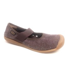 Keen Sienna Canvas Women&#39;s Mary Jane Slip On Shoes Size Brown 8.5 W - $54.57 CAD
