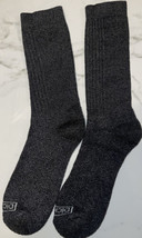 Dickies Moisture Control All Season Socks Cotton Blend Black SOCKS 6-12 ... - $11.47