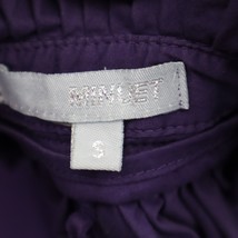 Minuet Dress Womens S Purple Sleeveless Halter Ruffled Above the Knee Length - £20.55 GBP