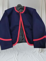 Wool Zouave Jacket: 18th Century Civil War Style Officer's Coat - $140.00