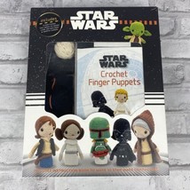 Star Wars Crochet Finger Puppets Luke Skywalker Darth Vader Kit Read Des... - $16.20
