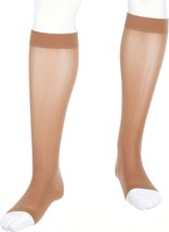 Mediven Assure Open Toe Calf Highs 20-30 Beige X-Large - Open Toe - £18.12 GBP