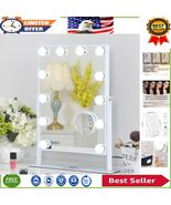 Hollywood Lighted Makeup Mirror with Smart Touch Control &amp; 10X Magnifica... - $1,474.61 MXN