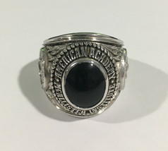 10k White Gold Vintage American Academy McAllister Institute Ring - £672.31 GBP