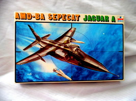 Vintage AMD-BA SEPECAT Jaguar A Model Kit 1:48 Scale By Esci - £18.58 GBP