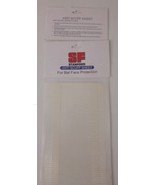  1-X-4-STANFORD-CRICKET-BAT-ANTISCUFF-FACE-PROTECTION-SHEET-FREE-SHIPPIN... - £13.36 GBP
