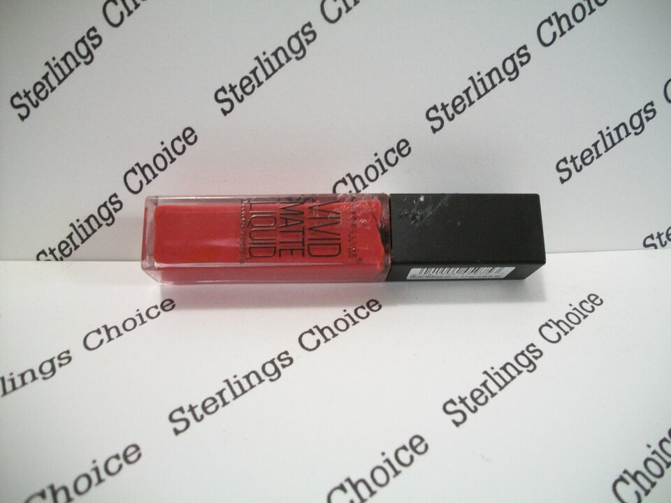 Maybelline Color Sensational Vivid Matte Liquid Lipstick #25 Fuchsia Ecs... - $5.93