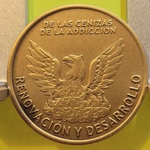Alcoholic Out of the Ashes - Eagle Chip Medallion Coin AA Anonymous - SPANISH - £3.85 GBP