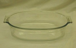 Pyrex Roaster Pan Casserole Baking Dish Clear Glass 2 Qt. Easy Grab Bake... - $784.31 MXN