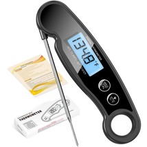 Digital Meat Thermometer with Probe Fast Instant Read Food Thermometer f... - £18.57 GBP