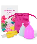 Silicone Reusable Menstrual Cup S/L - 2pcs - $9.52