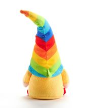 Rainbow Gnome Pocket Sized Plush Figurine 9" High  "Finn" is a Friend image 3