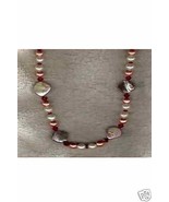 HANDCRAFTED BronzeNugget FWP Swarovski Crystal Necklace - $283.44 MXN