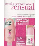 Avon Soft &amp; Sensual Shower Gel &amp; Roll-on Deoderant S - £3.93 GBP