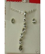Avon Believe In Love Curve Necklace Gift Set NIB - £6.29 GBP