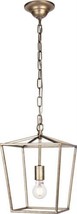 Chandelier MADDOX Transitional Vintage Silver Wire Metal Medium E26 40W - £156.50 GBP