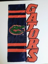 Florida Gators One Sided Large Letter College Garden Flag Banner 9.5&quot;w x... - £14.19 GBP