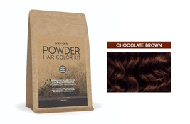 One &#39;N Only Powder Permanent Hair Color Kit, Chocolate Brown - £9.37 GBP