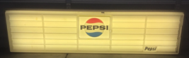 Vintage Pepsi Menu Board Light Up Sign Works Large 6&#39; 962A - £209.02 GBP