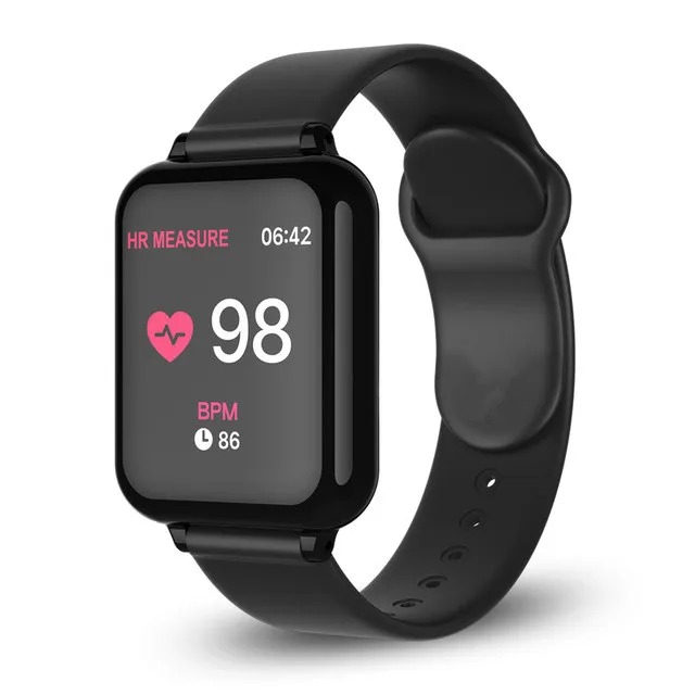 Hollvada B57 smart watch IP67 waterproof smartwatch heart rate monitor multiple  - £139.01 GBP