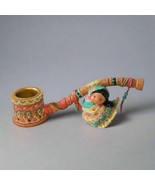 Enesco Friends of the Feather – Pipe Figurine – 1995 (Item #171875) - $56.04 CAD
