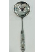 Oneida Gravy Ladle FLORAL BOUQUET Stainless Distinction Silverware Flatware - $18.33 CAD