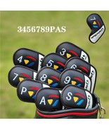 Golf Iron 3-9-PAS Head Cover Taylormade Classic T Black White 10pc Set - $39.90