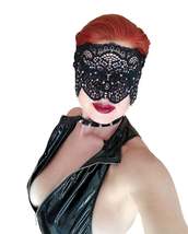 Lace Party Mask Masquerade Sexy Cosplay Wedding Bdsm Role Play Fetish Pr... - £22.02 GBP