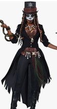 Women&#39;s Gothic Voodoo Magic Witch Doctor Halloween Costume Sz S - £47.93 GBP