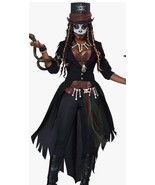 Women&#39;s Gothic Voodoo Magic Witch Doctor Halloween Costume Sz S - £47.79 GBP