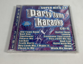 Various Artists - Party Tyme Karaoke: Super Hits 34 New CD Sealed - £3.02 GBP