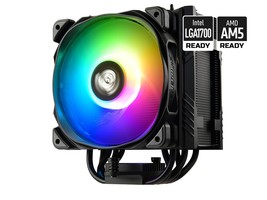 Enermax ETS-T50 Axe ARGB CPU Air Cooler, 230W+ TDP for Intel/ AMD Univer... - $101.99