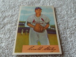 1954 Bowman #14 Gerry Staley Cards Mint !! - £138.25 GBP