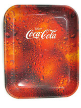 Coca-Cola Wet Look Bubbles Tray Enjoy Coca-Cola Logo - $9.90