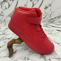 Men&#39;s Fila A-High Red Sneakers - $98.00