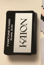 KAI EXO Oficial FORTUNECARD CONCIERTO &#39;KAION&#39; Kpop Auténtico Comercio... - $2.99